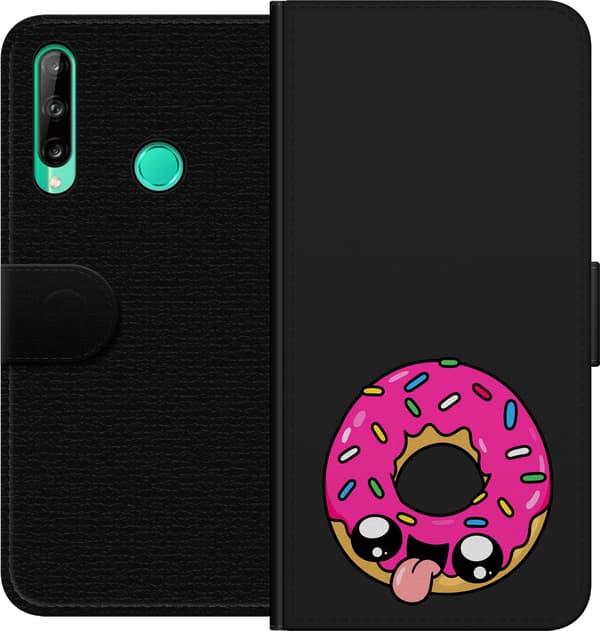Kompatibelt Lommeboketui til Huawei P40 lite E Rosa strösselmunk rosa