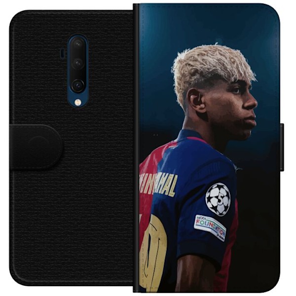 OnePlus 7T Pro Plånboksfodral Lamine Yamal – Barcelonas Won