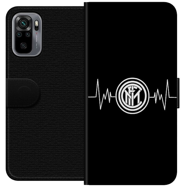 Xiaomi Redmi Note 10S Plånboksfodral Inter Milan