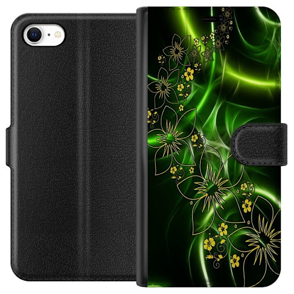 Apple iPhone 6 Tegnebogsetui Blomster