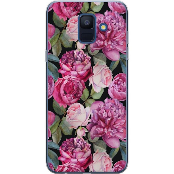 Samsung Galaxy A6 (2018) Skal / Mobilskal - Blommor