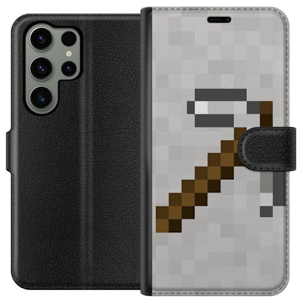 Samsung Galaxy S23 Ultra Tegnebogsetui Minecraft Værktøjer