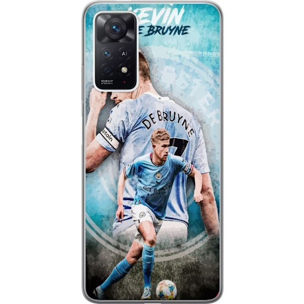 Xiaomi Redmi Note 11 Pro Gjennomsiktig deksel Kevin De Bruyne