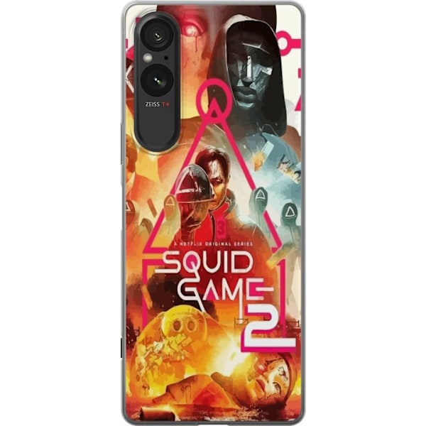 Sony Xperia 10 VI Läpinäkyvä kuori Squid Game 2 - Spelet