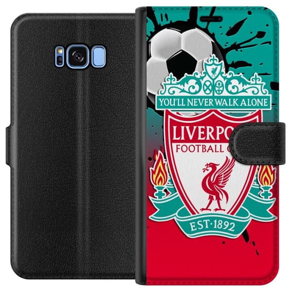 Kompatibelt Plånboksfodral till Samsung Galaxy S8 Liverpool