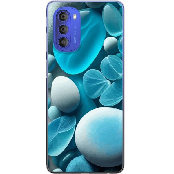 Motorola Moto G51 5G Genomskinligt Skal Glasstenar