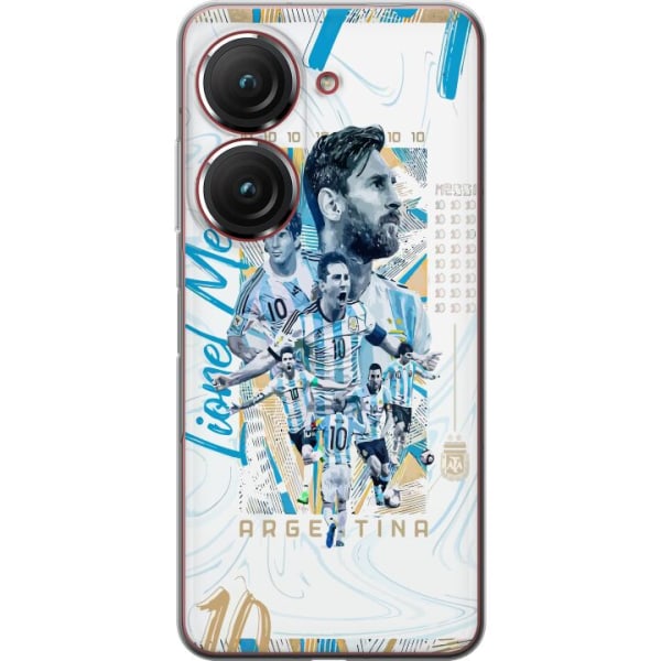 Asus Zenfone 9 Gennemsigtig cover Lionel Messi