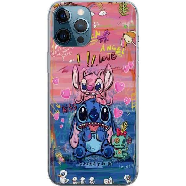 Kompatibel Mobilcover til Apple iPhone 12 Pro Max Stitch kunst