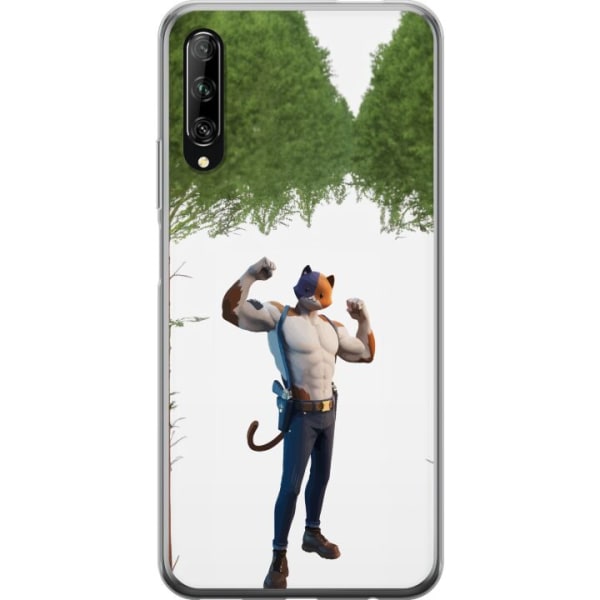 Huawei P smart Pro 2019 Gennemsigtig cover Fortnite - Meowscle