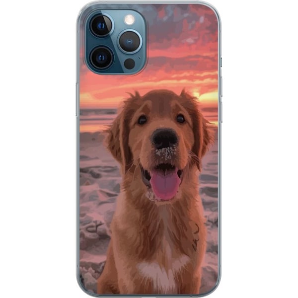 Apple iPhone 12 Pro Läpinäkyvä kuori Koira