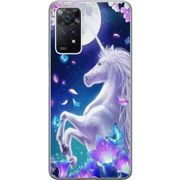 Xiaomi Redmi Note 11 Pro Genomskinligt Skal Unicorn