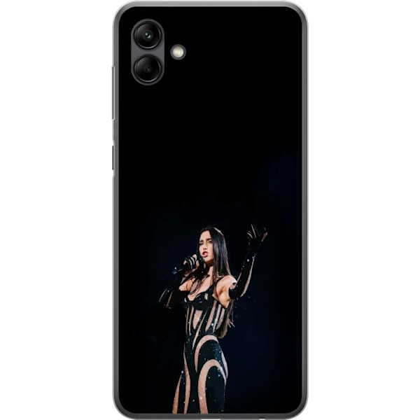 Samsung Galaxy A05 Läpinäkyvä kuori Dua Lipa – Pop Star Aesthetic