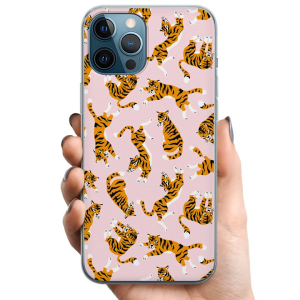 Apple iPhone 12 Pro Max TPU Mobilcover tiger