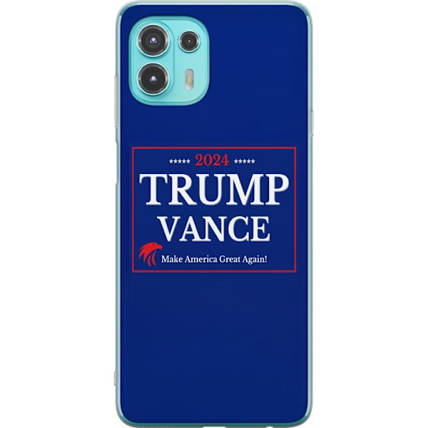 Motorola Edge 20 Lite Läpinäkyvä kuori Trump | Vance 2024