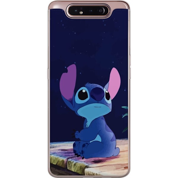 Samsung Galaxy A80 Genomskinligt Skal Stitch Stjärnor