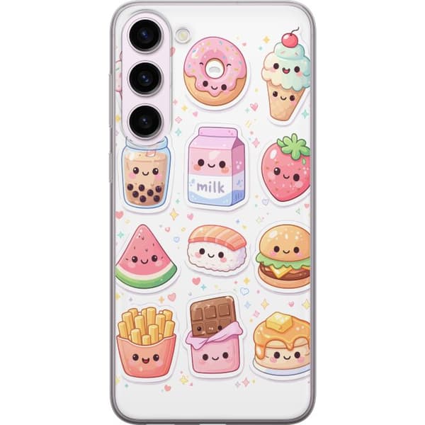 Kompatibelt Mobildeksel til Samsung Galaxy S23+ pixelmonster grön