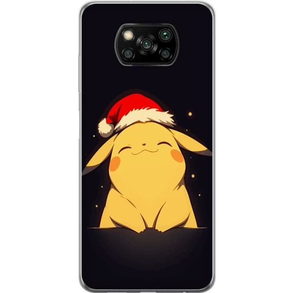Kompatibelt Mobilskal till Xiaomi Poco X3 NFC Pikachu
