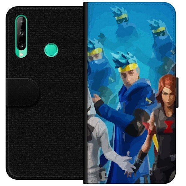 Huawei P40 lite E Lommeboketui Fortnite