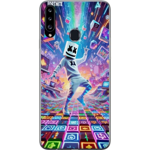 Kompatibelt Mobildeksel til Samsung Galaxy A20s Fortnite Dance | Marshmello