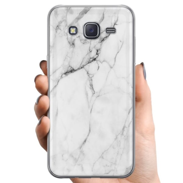 Samsung Galaxy J5 TPU Mobilcover Marmor
