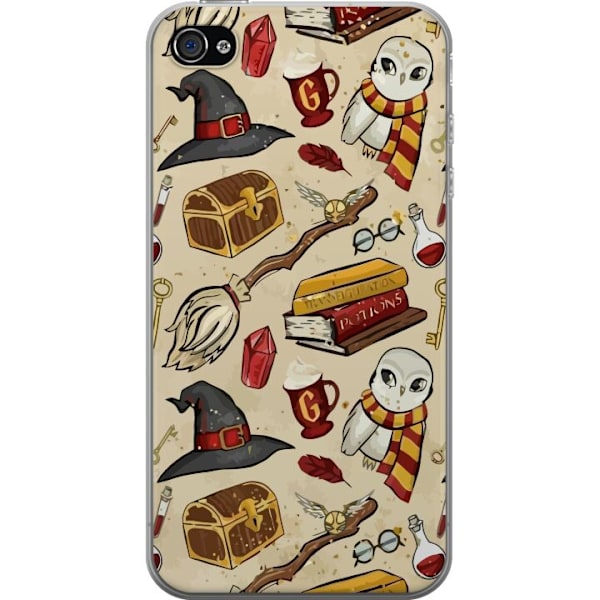 Apple iPhone 4 Gennemsigtig cover Harry Potter