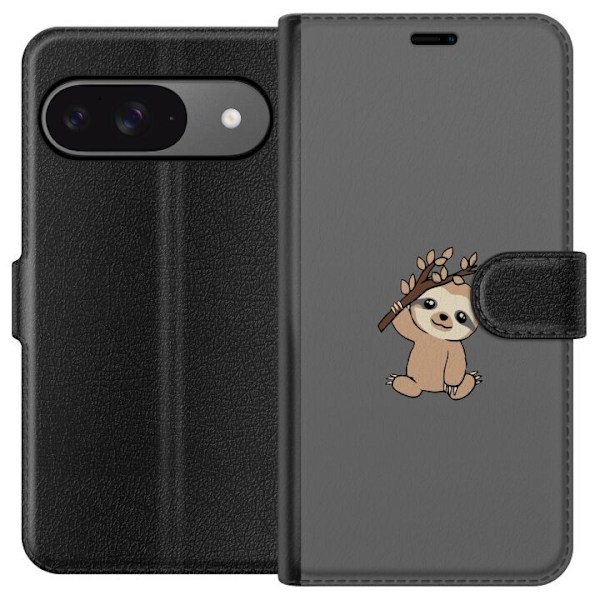 Google Pixel 9 Lommeboketui Sloth