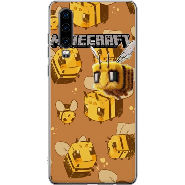 Huawei P30 Läpinäkyvä kuori Minecraft Bi