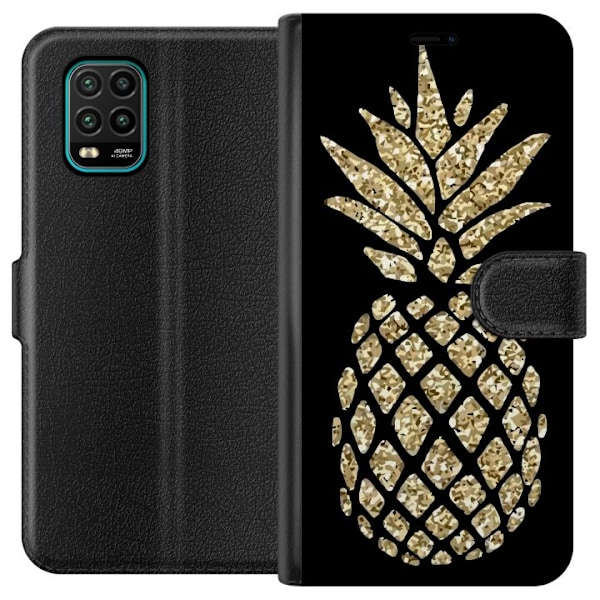 Xiaomi Mi 10 Lite 5G Tegnebogsetui Ananas