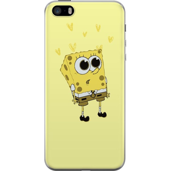 Apple iPhone 5s Gennemsigtig cover SvampeBob Firkant