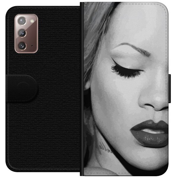 Samsung Galaxy Note20 Tegnebogsetui Rihanna – Aesthetic Edit 2025
