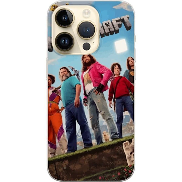 Apple iPhone 14 Pro Genomskinligt Skal A Minecraft Movie