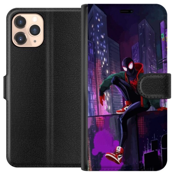 Apple iPhone 11 Pro Tegnebogsetui Fortnite - Spider-Man