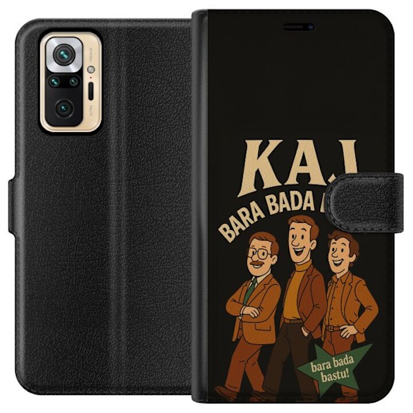 Xiaomi Redmi Note 10 Pro Lompakkokotelo Festivaali Kaj Bara Ba