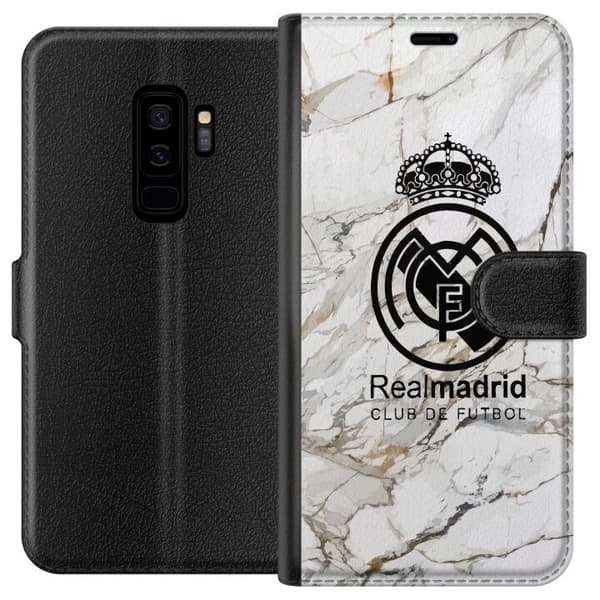 Kompatibelt Lommeboketui til Samsung Galaxy S9+ Real Madrid