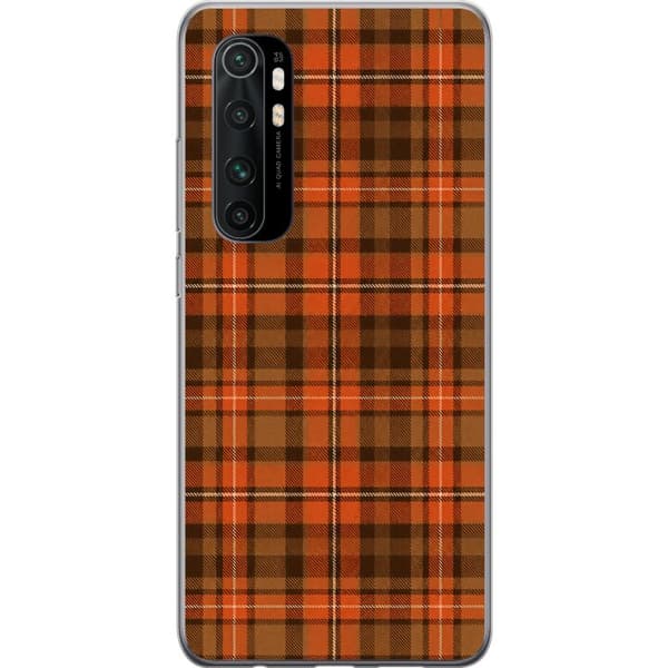 Kompatibel Mobilcover til Xiaomi Mi Note 10 Lite Orange efterårstartan orange