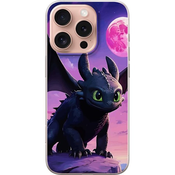 Apple iPhone 16 Pro Genomskinligt Skal How to Train Your Dragon (Draktränaren)