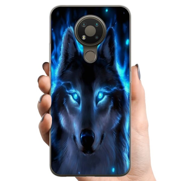 Nokia 3.4 TPU Mobildeksel ulv