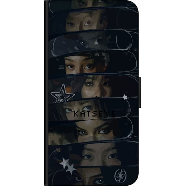 Kompatibelt Lommeboketui til Huawei P40 lite E KATSEYE svart