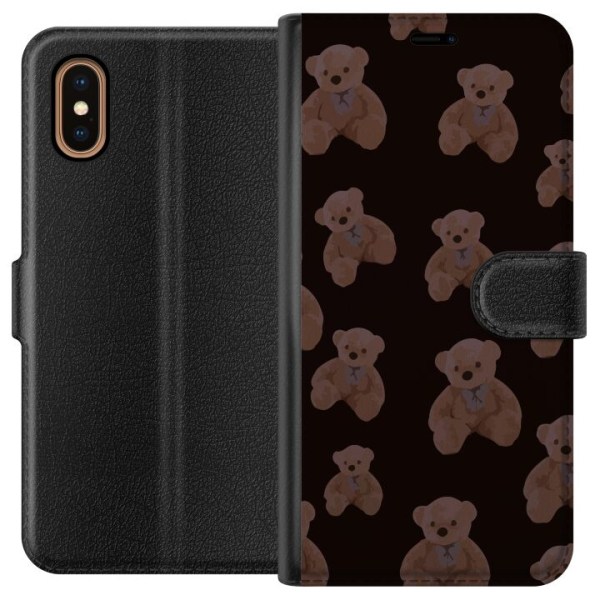 Apple iPhone XS Max Plånboksfodral En björn flera björnar