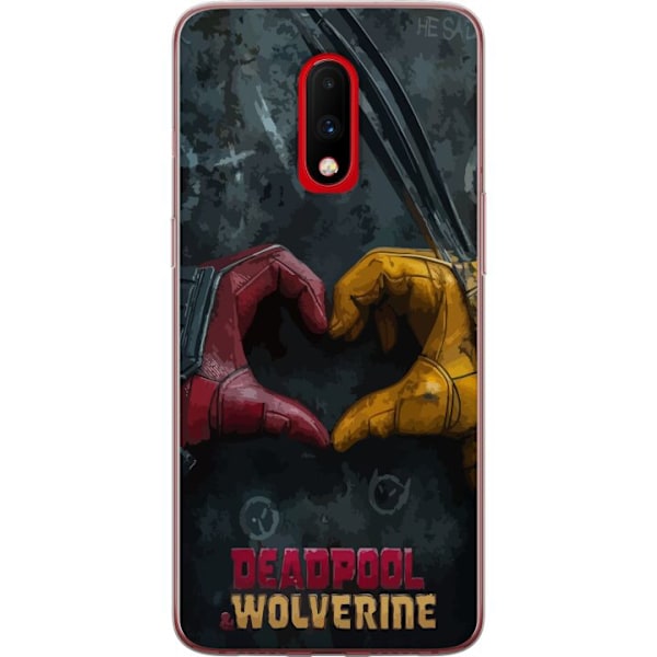 OnePlus 7 Gennemsigtig cover Wolverine Deadpool