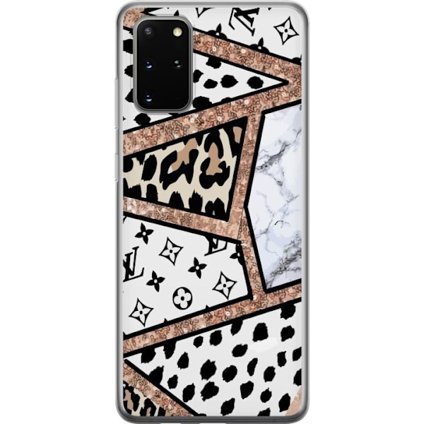 Samsung Galaxy S20+ Gennemsigtig cover Luksuriøst Mønster