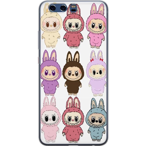 Huawei P10 Gjennomsiktig deksel Labubu Pink Monster - Popkunst