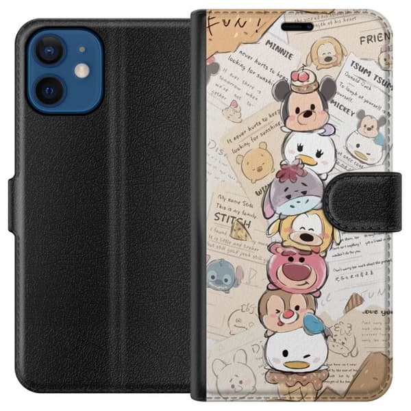 Kompatibel Tegnebogsetui til Apple iPhone 12 mini Disney Figurer Pixar Marvel Prinsesser