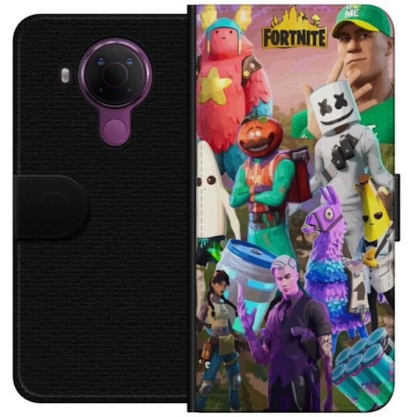 Nokia 5.4 Tegnebogsetui Fortnite