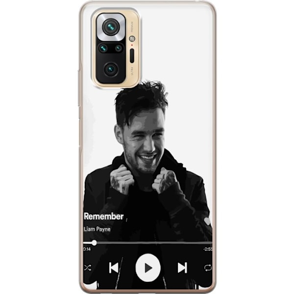 Xiaomi Redmi Note 10 Pro Genomskinligt Skal Liam Payne