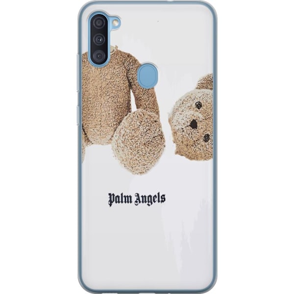 Samsung Galaxy A11 Läpinäkyvä kuori Palm Angels Teddy