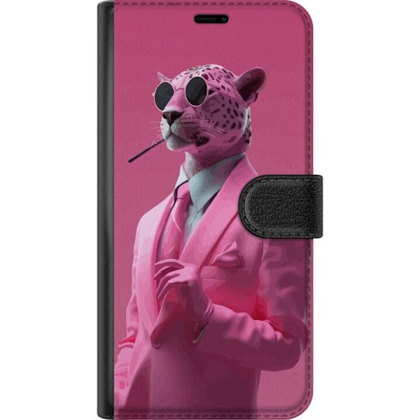 Motorola Moto E14 Lommeboketui Rosa jaguar