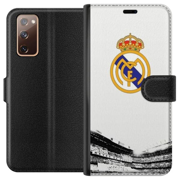 Kompatibelt Plånboksfodral till Samsung Galaxy S20 FE Real Madrid CF