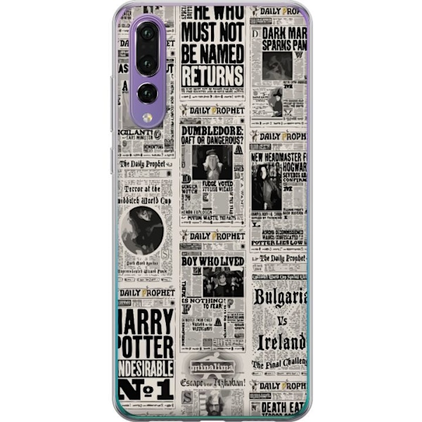 Huawei P20 Pro Gennemsigtig cover Harry Potter Magasin