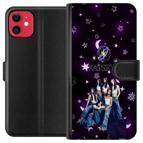 Kompatibelt Plånboksfodral till Apple iPhone 11 KATSEYE lila